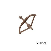 Medieval Castle Knight & Warrior Weapons Set Bow Crossbow Arrow compatible with Buidling Block Mini Figure Toy