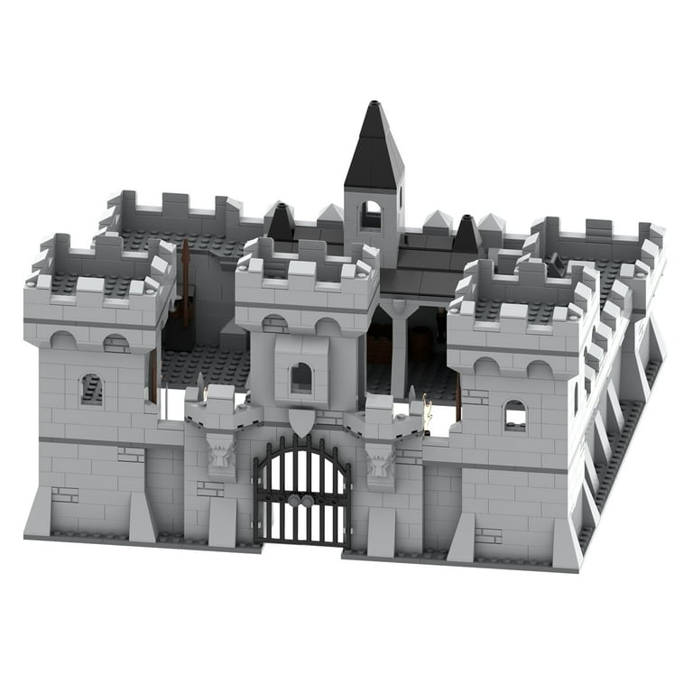 High Quality Medieval Castle Custom Building Blocks Set 1346pcs MOC Compatible with Most Brands Made of ABS Materials Walmart