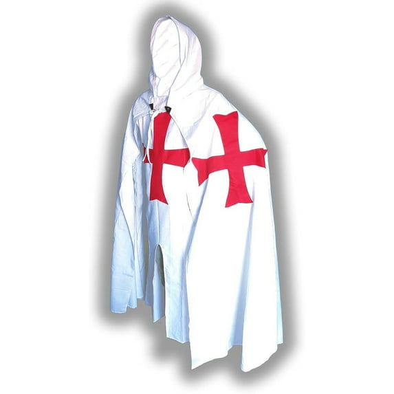 Medieval Crusader Knight Tunic Cloak Cape Set Templar Knights ...
