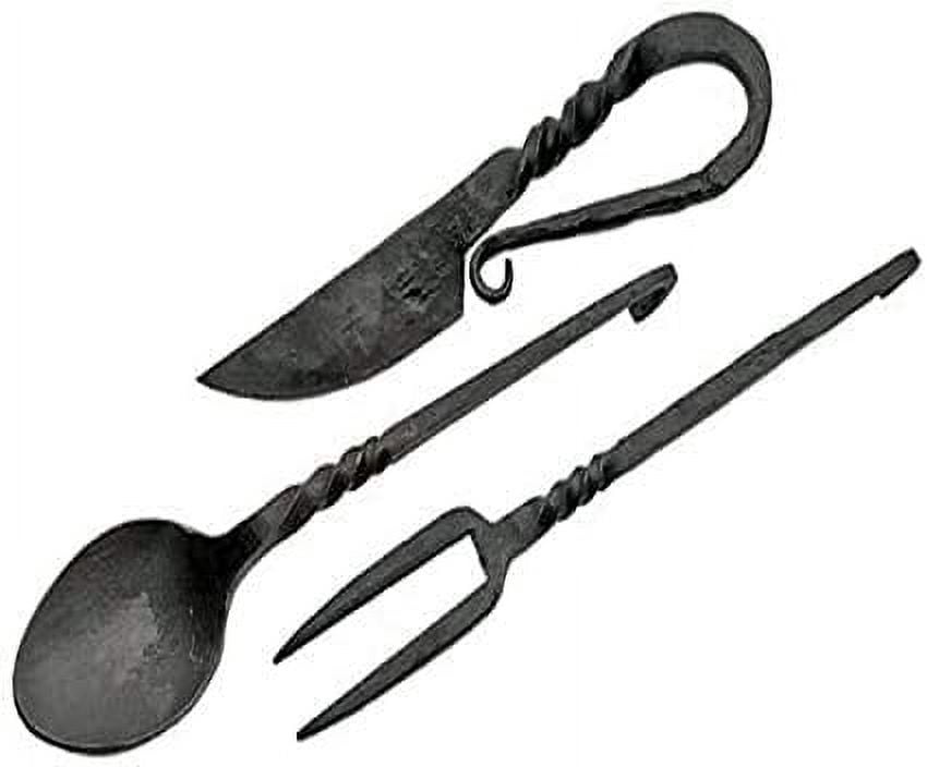 Medieval Eating Utensil Set Iron