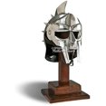 thumbnail image 1 of Medieval Gears Brand Wearable Roman Gladiator Spiked Helmet 18g Steel Medievall Renaissance Costume, 1 of 5