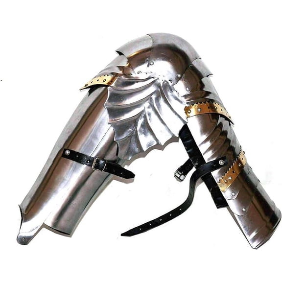 Medieval Gothic Full Leg Guard Set LARP Armor Halloween Costume