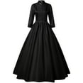 thumbnail image 1 of Medieval Gothic Victorian Renaissance Dress - Historical Elegant Dress for Masquerade Ball, 1 of 3