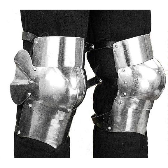 Medieval Knee 18 gauge Mild steel knee cops Medieval Knee