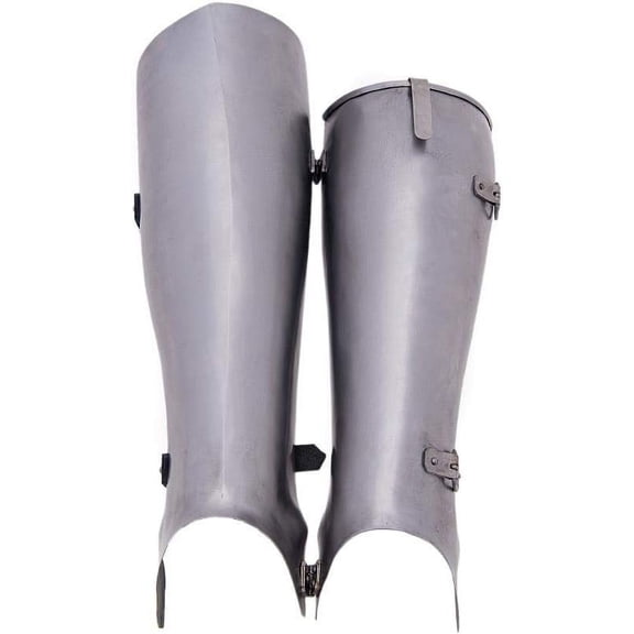 Medieval Knight Greaves Leg Armor Elf Costume
