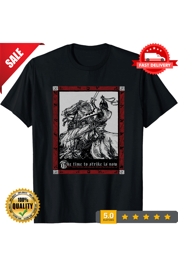 Medieval Knight Shirt, Middle Ages Shirt, Crusader T-Shirt, Heraldry T-Shirt, Ba, ULTRA LIMITED-TH68056
