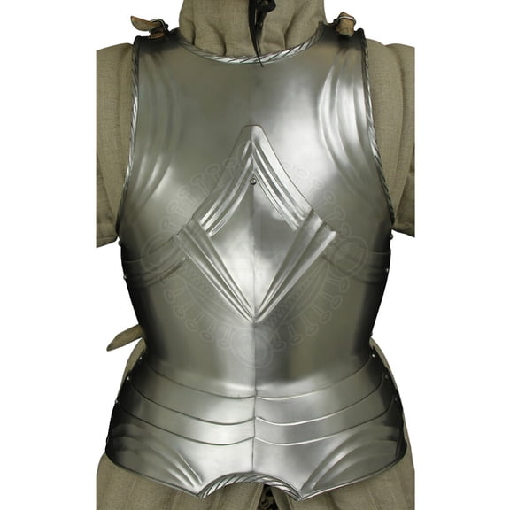 Medieval LARP Fluted Gothic Breastplate Reenactment Armor