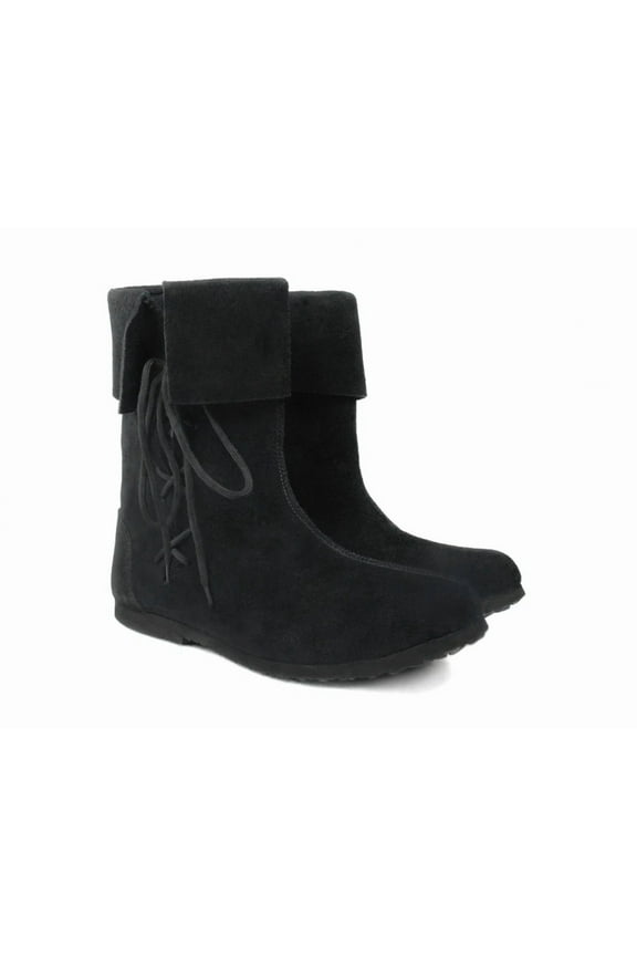 Medieval Leather Shoes for Men & Women  Handmade LARP Footwear, SCA Reenactment, Renaissance Costume Boots, Viking Style