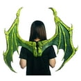 thumbnail image 1 of Medieval Legend Adult Costume Ultimate Dragon Wings Green, 1 of 1