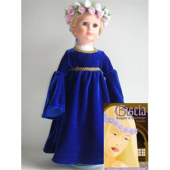 Medieval Maidens Gisela Doll and Book set