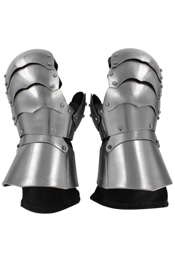 Medieval Mitten Gauntlets with Gloves