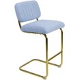 Medieval Modern Kitchen Bar Height Bar Chair 2Piece Set, Armless Bar