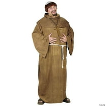 Medieval Monk Plus Halloween Costume
