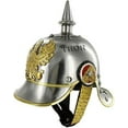 thumbnail image 1 of Medieval Pickelhaube Helmet Knight German Armor Helmet Rustic Vintage Home Decor Gifts, 1 of 3