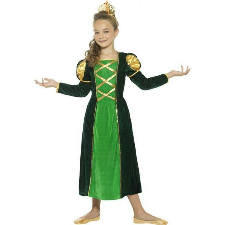 Medieval Princess Costume Green Child Medieval Princess Costume Green Child