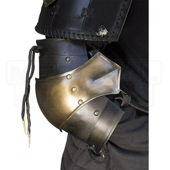 Medieval Ratio Armour Elbow Plates LARP Reenactment