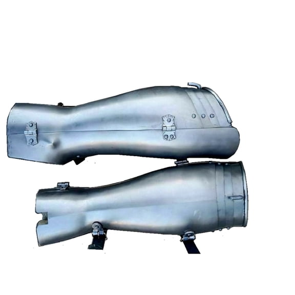 Medieval Reenactment Gothic Leg Set Pair of Leg Armor Viking Greaves