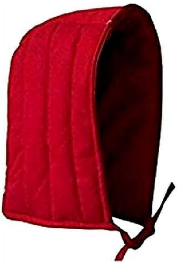 Medieval Renaissance Cotton Padded Coif Arming Cap Red Color Rustic Vintage Home Decor Gifts