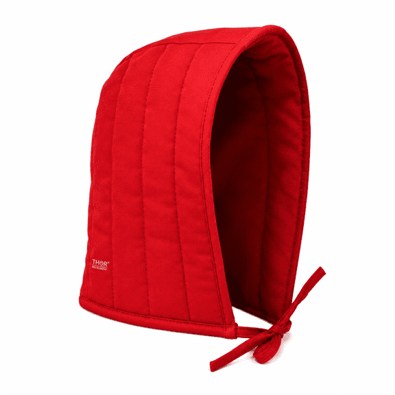 Medieval Renaissance Cotton Padded Coif Arming Cap Red Color Rustic Vintage Home Decor Gifts