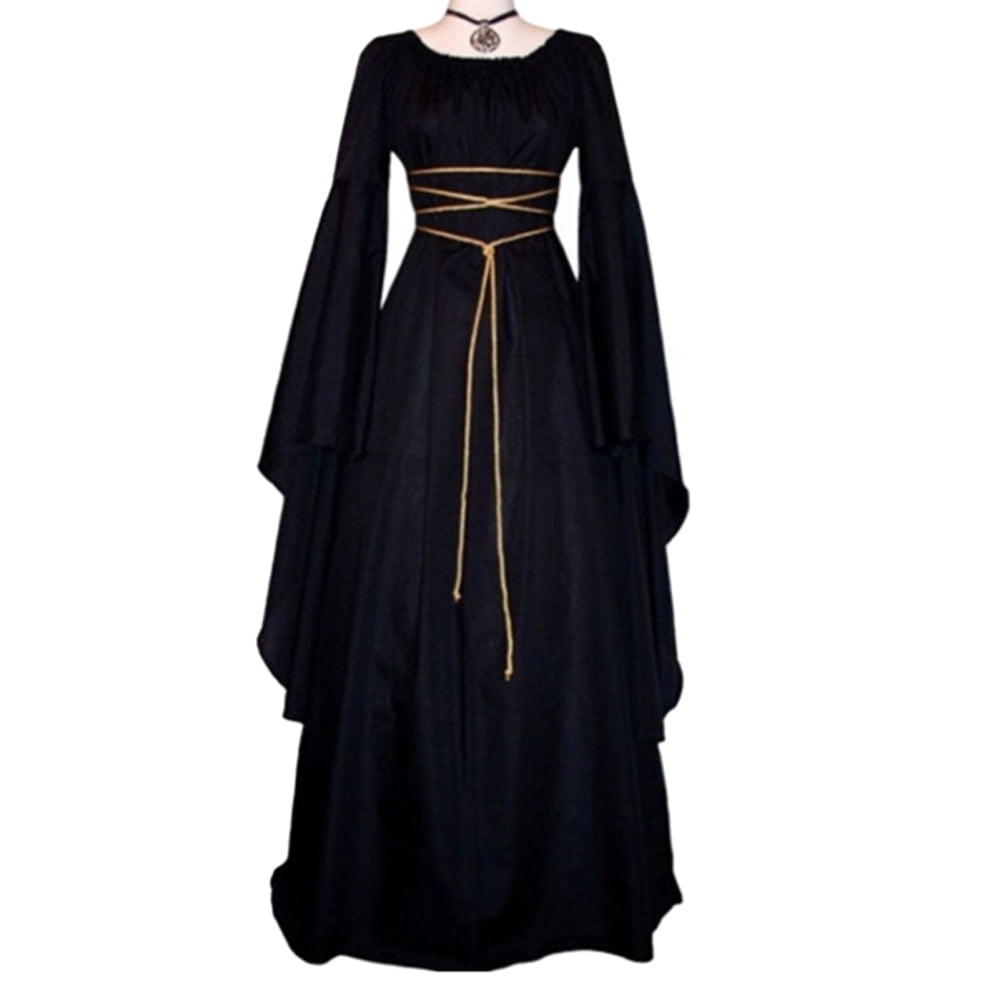 Medieval Renaissance Dress Victorian Retro Gown Cosplay For Halloween