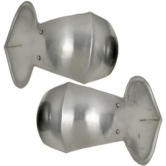 Medieval Renaissance Knights Gothic 18g Fully Functional Battle Armor Knee Cop