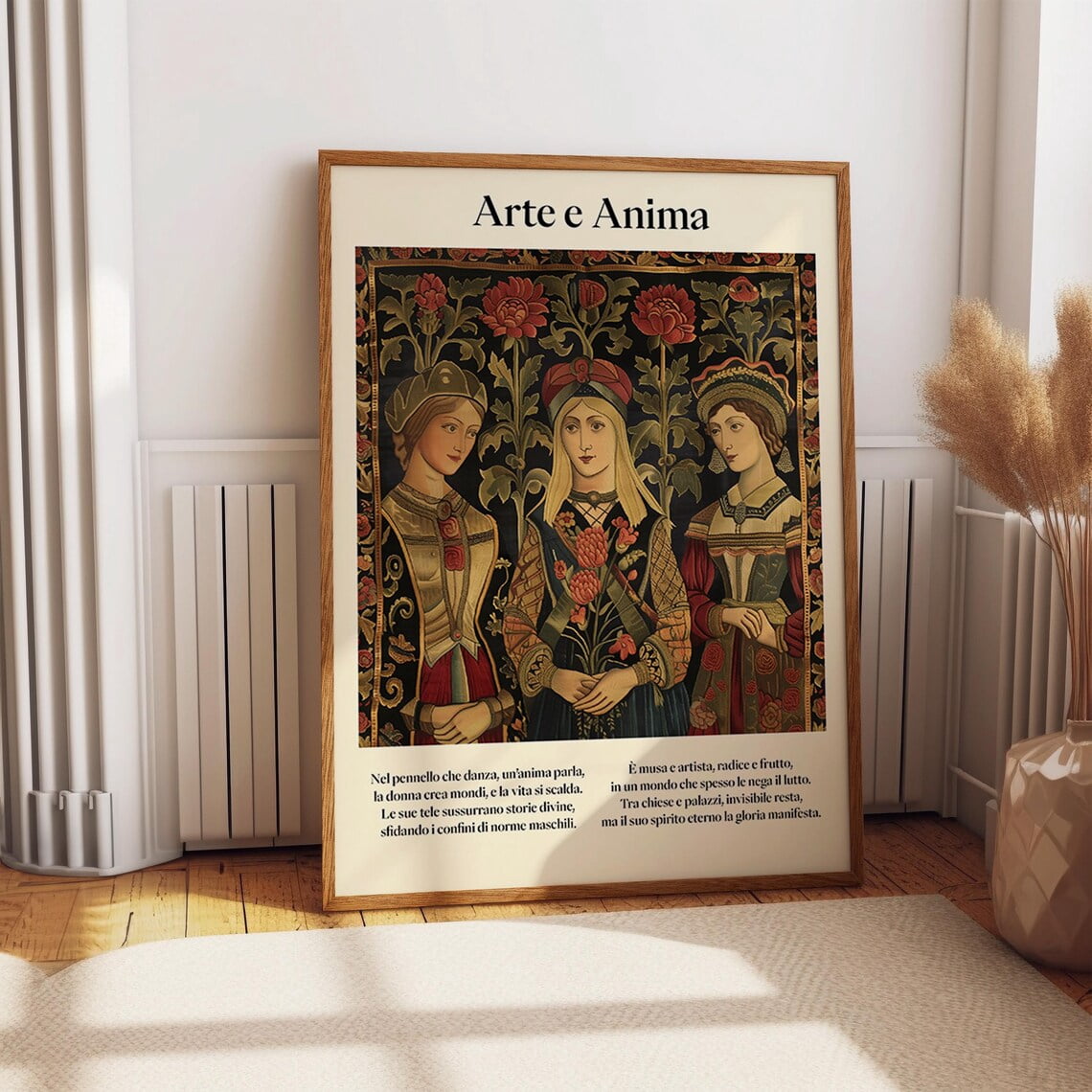 Medieval Renaissance Women Wall Artarte E Anima Art Print - European ...