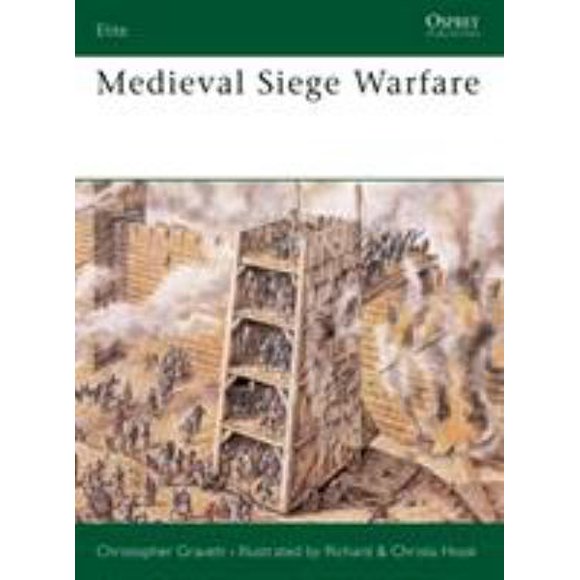 Pre-Owned Medieval Siege Warfare  Elite, 28 Paperback Christopher Gravett, Gravett