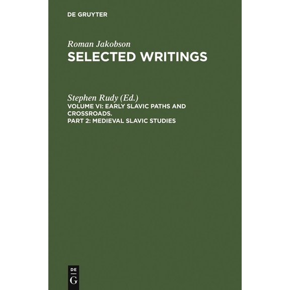 Medieval Slavic Studies, (Hardcover)