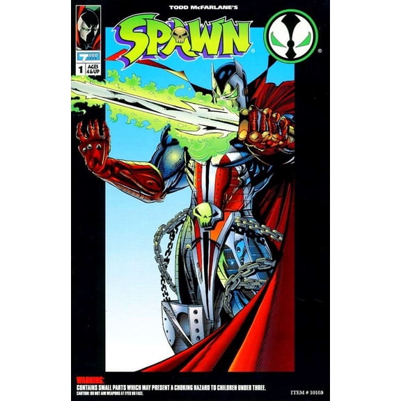Medieval Spawn Figure #1 VF ; Todd Toys Comic Book