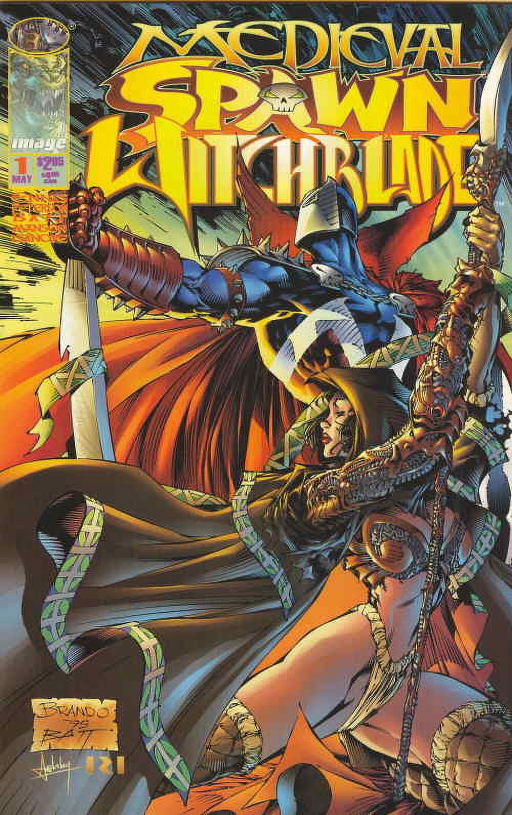 Medieval Spawn/Witchblade #1 VF ; Image Comic Book - Walmart.com