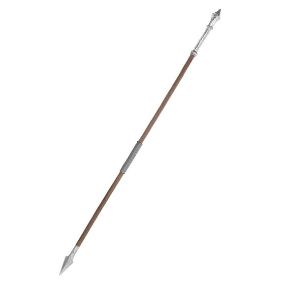Medieval Spear Costume Accessory - 60", Brown/Silver - 1 Pc.