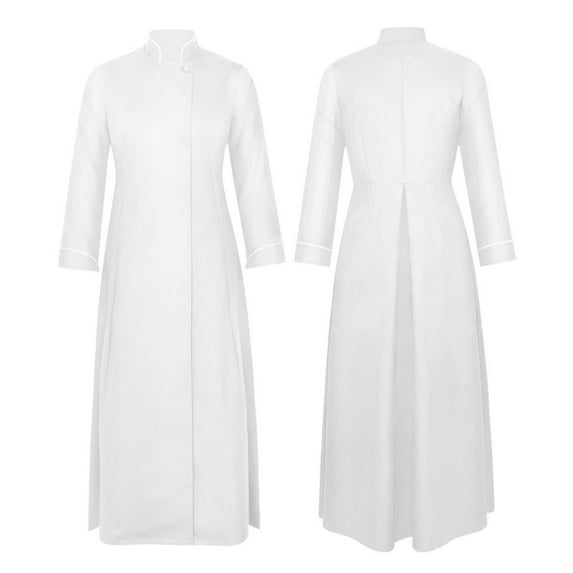 Medieval Steampunk Tailcoat Vintage Costume Jackets Gothic Halloween Costumes for Mens White XXL
