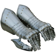 Medieval Steel Breastplate - Halloween Costume LARP Fantasy Chest Guard Cuirass Knight Body Armour Wearable for Men