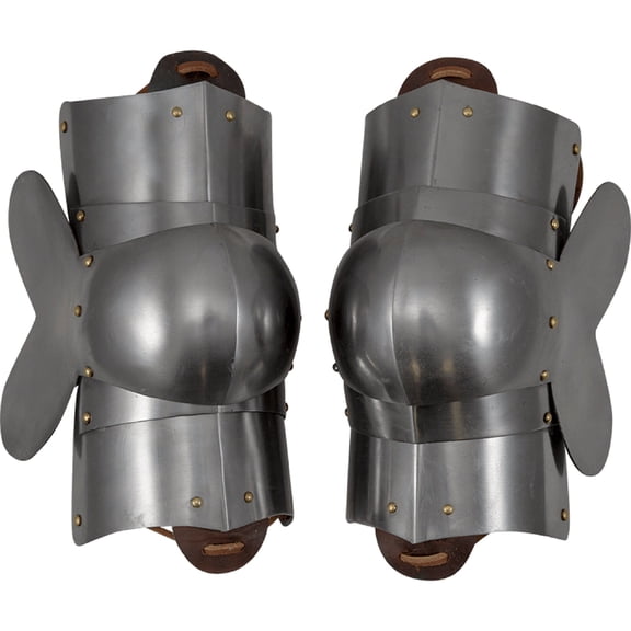 Medieval Steel Knee Guard Leg Protection Knight Costume