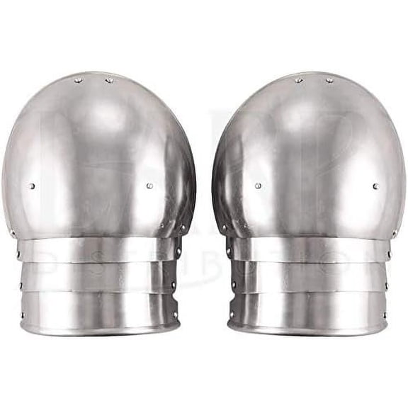 Medieval Steel Pauldrons Knight Shoulder Armor