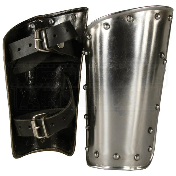 Medieval Steel Warrior Arm Guard LARP SCA Bracers Historical Reenactment