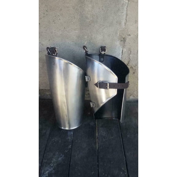 Medieval Steel pair of Upper Leg Thigh Armor Knight Leg Guard