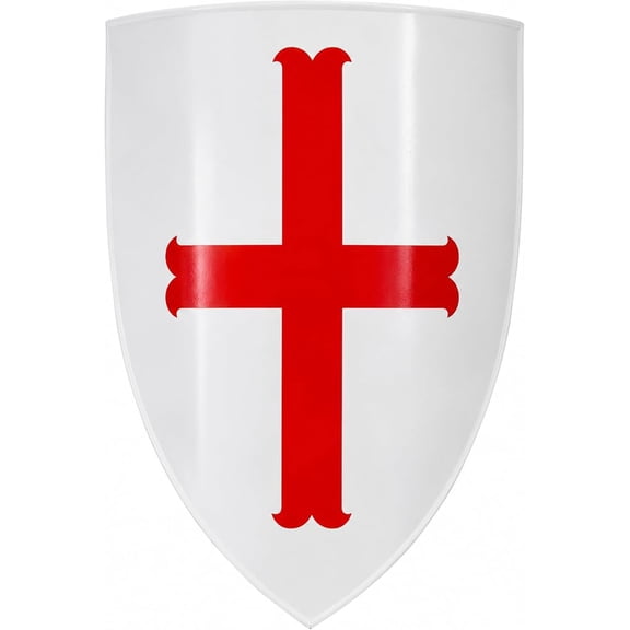 Medieval Templar Knight Heater Shield
