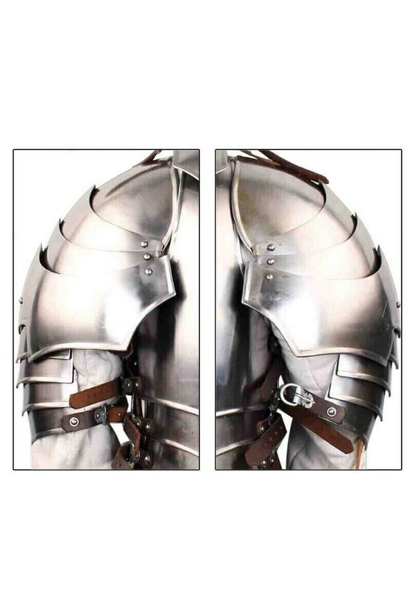 Medieval Templar Knights Renaissance Avenger Pauldrons Set