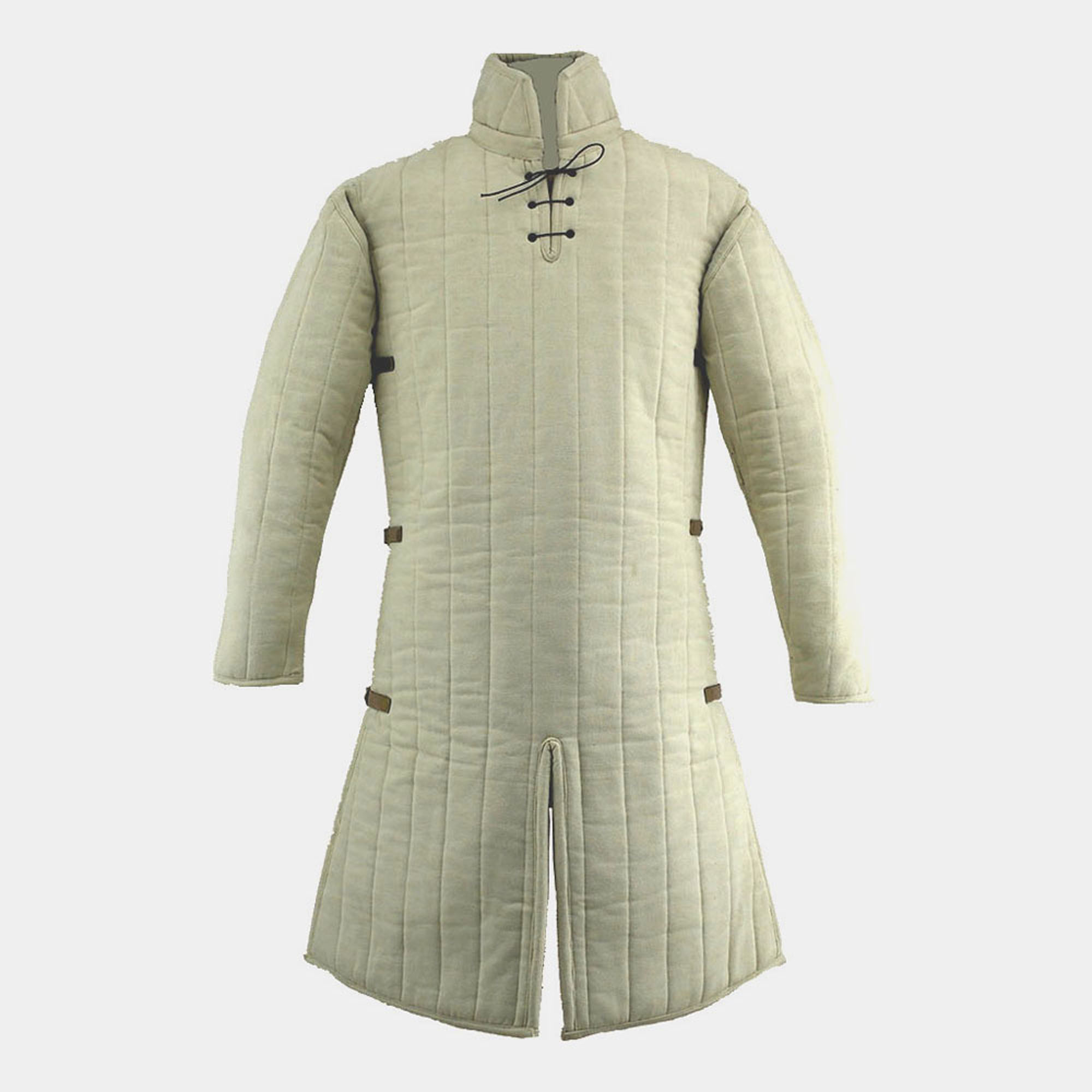  Medieval Thick Padded Full Sleeves Gambeson Coat
