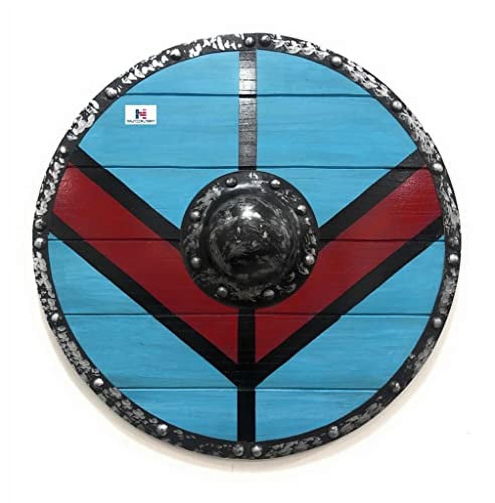Medieval Viking TORVI Shield, Knights Battle Ready Round Shield, Viking Shield, Shield Maiden Viking Shield - image 1 of 5