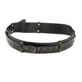 thumbnail image 1 of Medieval Vintage Waist Belt Adjustable PU Leather for Coat Parties T Shirts Black, 1 of 9