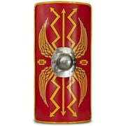 Medieval Warrior Functional Red Roman Armour Legion Scutum Shield 36x20