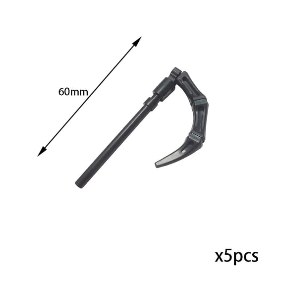 Medieval Weapons Building Block Accessories – Teutonic Knights Templar Spear, Halberd, Lance, Trident, Halberd,Staff and More for MOC Figures & Brick Toys