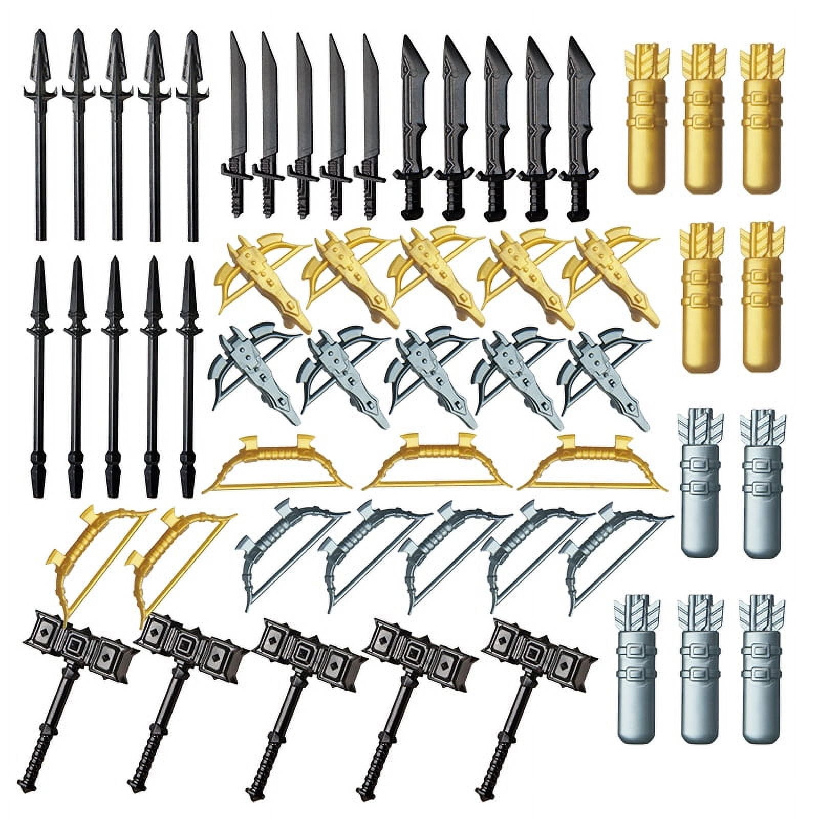 Medieval Weapons Kit Middle Age Military Figure Knights Helmet Armor ...
