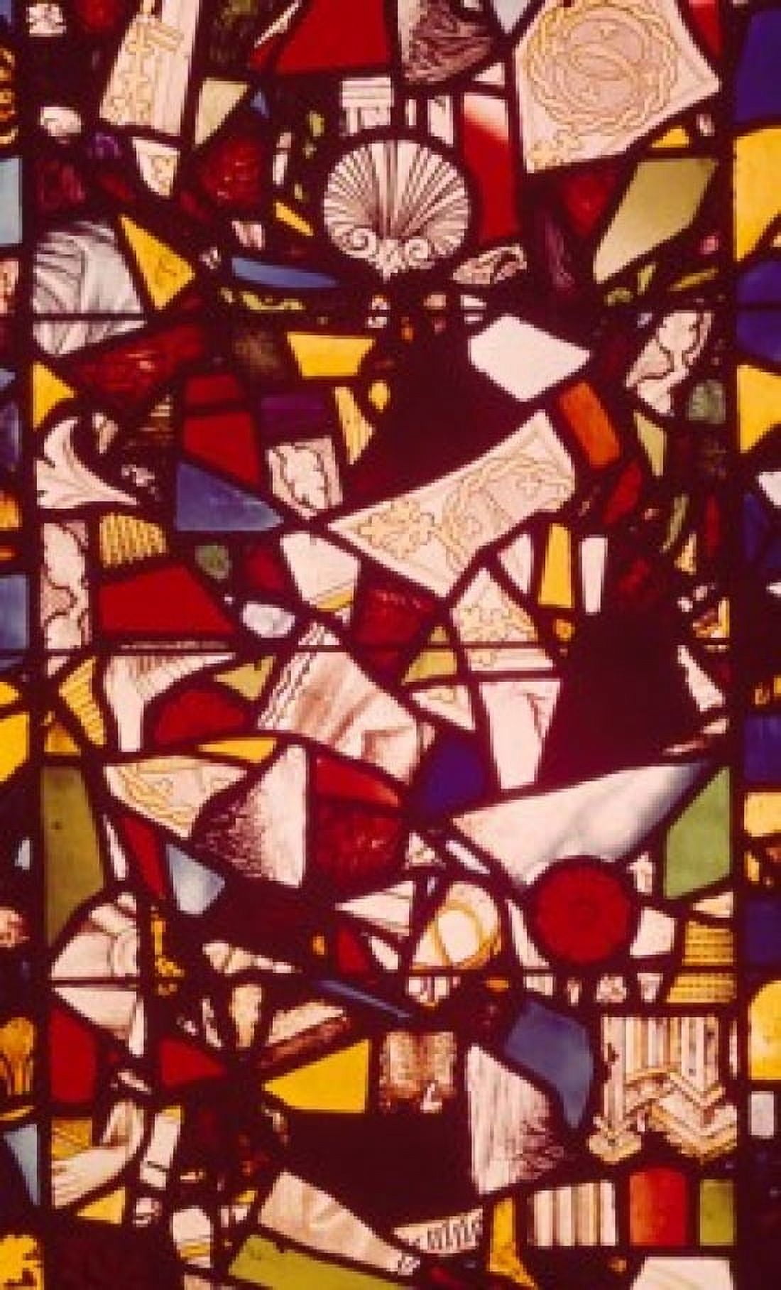 Medieval stained glass window Canvas Art -  (18 x 24)