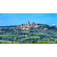 thumbnail image 1 of Medieval town of San Gimignano  Tuscany  Italy. Vineyards fields and hill town. Poster Print by William Perry, 1 of 1