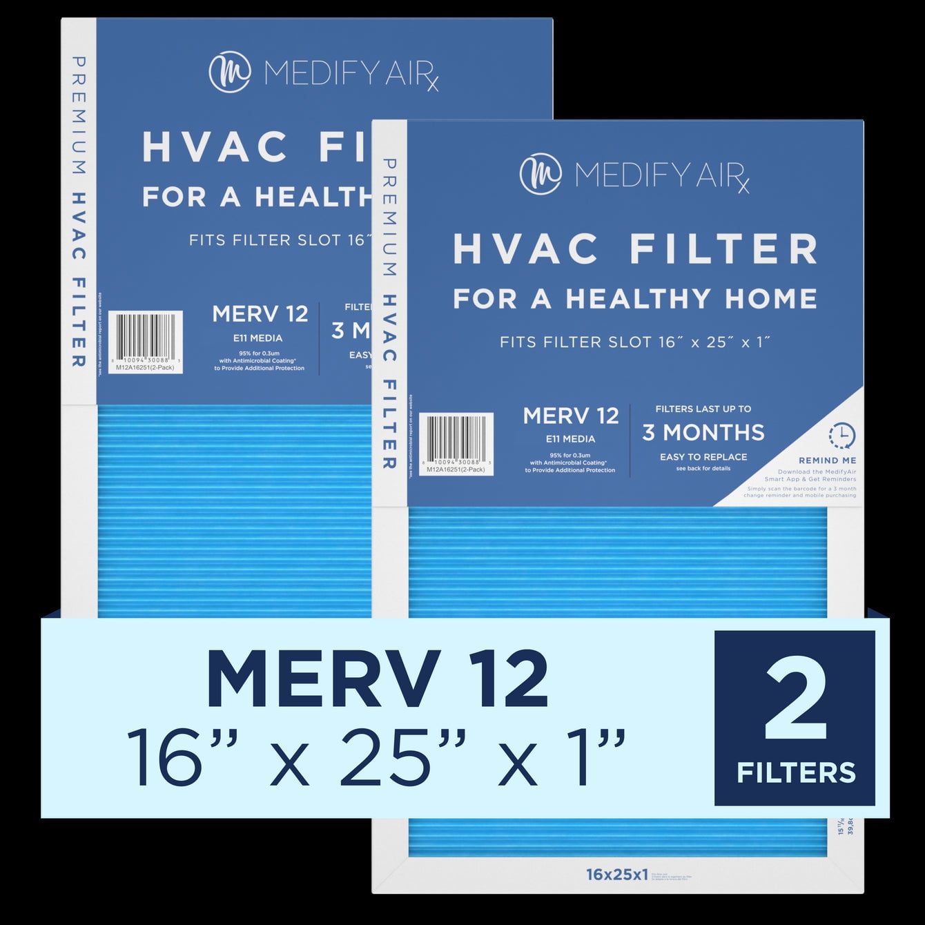 Hepa furnace filter 16x25x1 deals