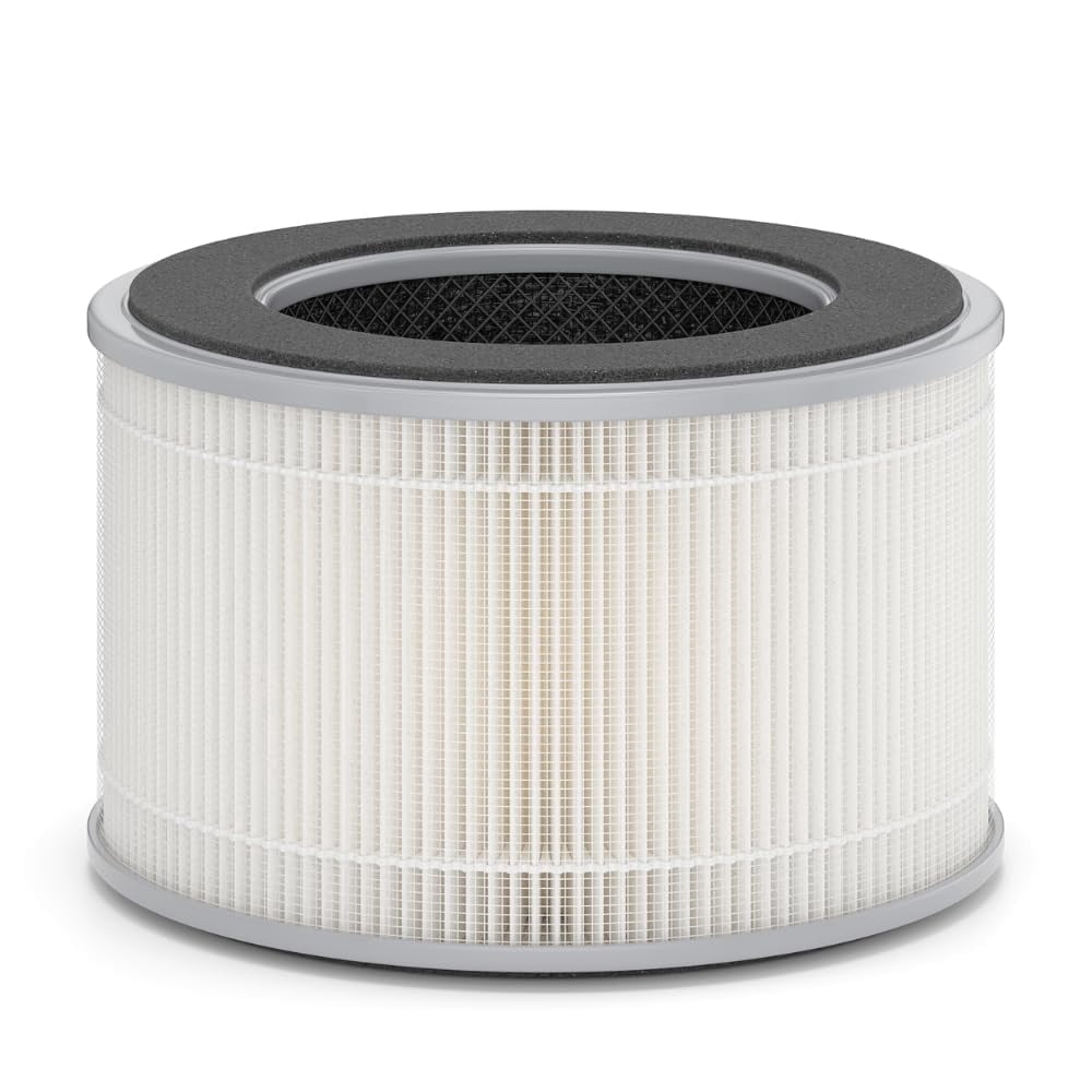 Medify MA-12 PRO Genuine Replacement Filter for Allergens, Smoke, Wildfires, Dust, Odors, Pollen, Pets | 3 in 1 with Pre-filter, True HEPA H14 and Activated Carbon for 99.99% Removal | 1-Pack