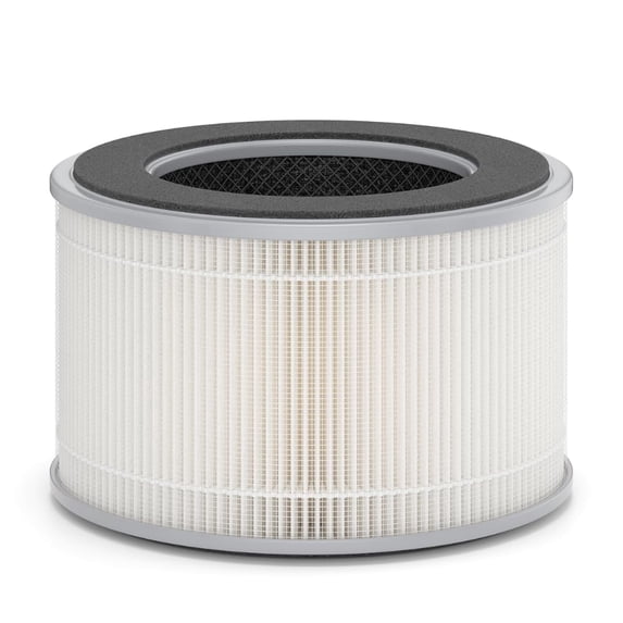Medify MA-12 PRO Genuine Replacement Filter for Allergens, Smoke, Wildfires, Dust, Odors, Pollen, Pets | 3 in 1 with Pre-filter, True HEPA H14 and Activated Carbon for 99.99% Removal | 1-Pack